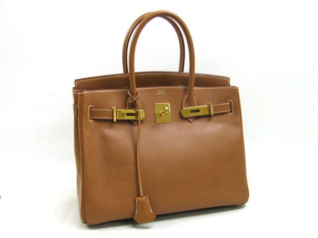 エルメス バーキン30/ゴールド/金具 ゴールド)/クシュベル